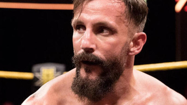 Bobby Fish looks away