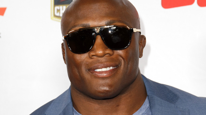 Bobby Lashley smiling