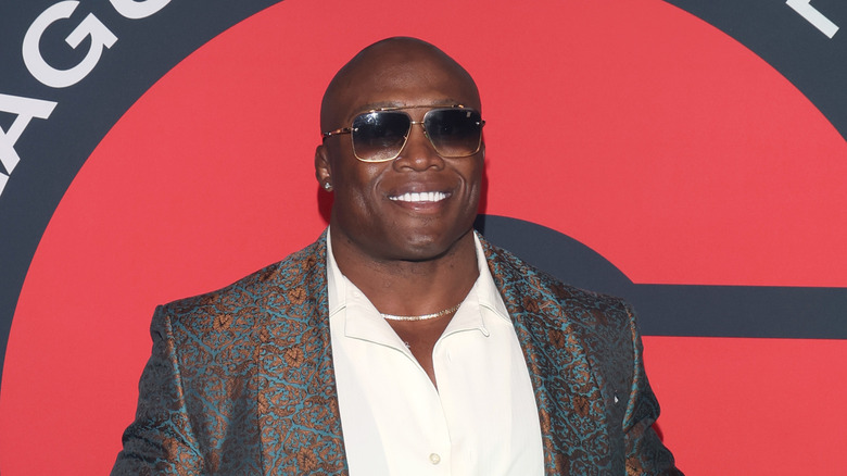 Bobby Lashley attends the Global Gaming League official launch event at Global Gaming League New Las Vegas Headquarters
