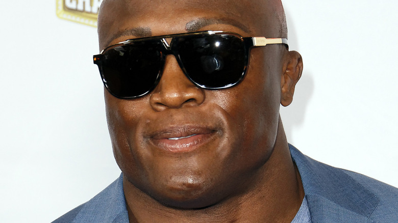 Bobby Lashley Wearing Sunglasses 