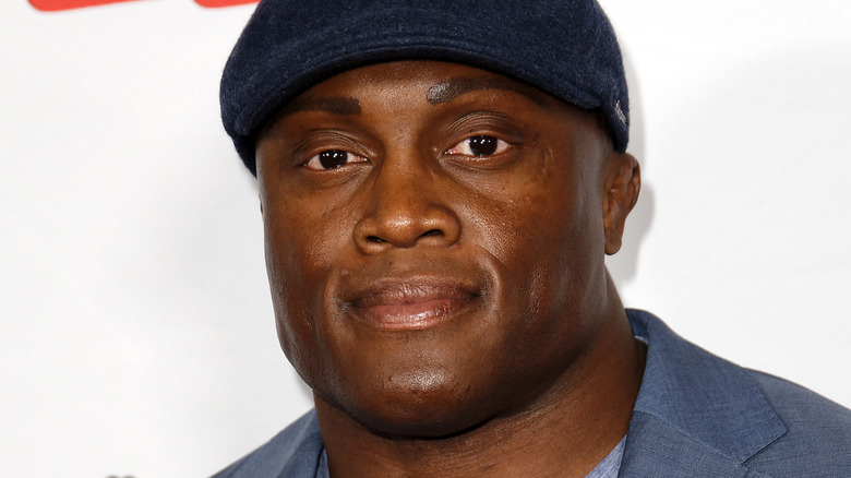 Bobby Lashley posing