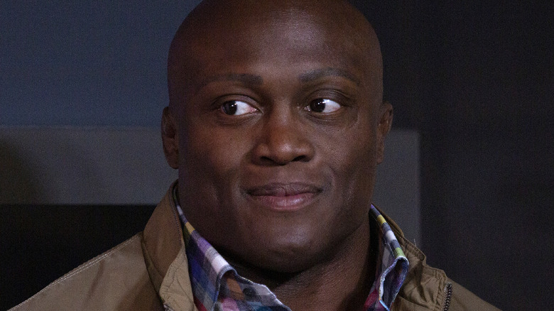 Lashley at an event