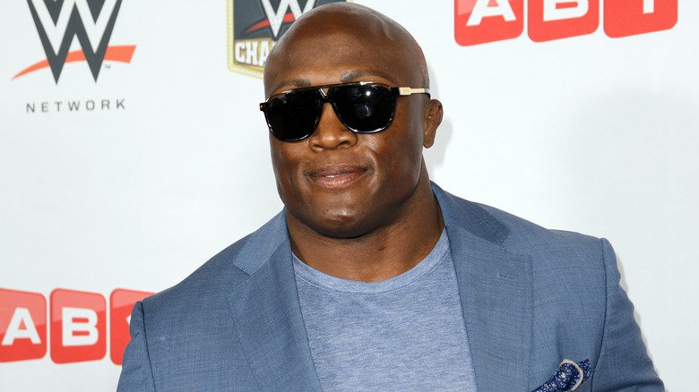 Bobby Lashley on red carpet