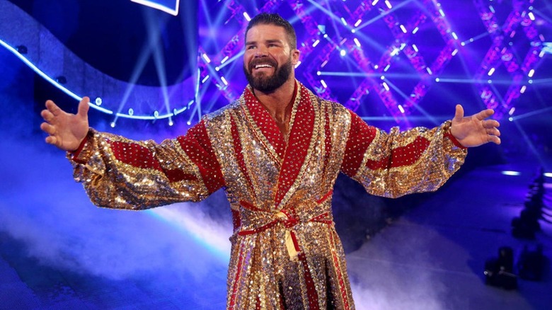 Bobby Roode Smiles During His WWE Entrance