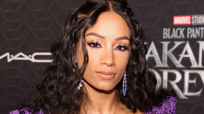 Sasha Banks At Wakanda Forever Premiere