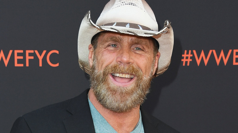 Shawn Michaels smiling