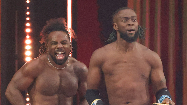 Xavier Woods and Kofi Kingston during happier times