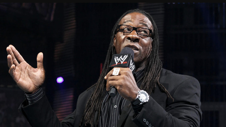 Booker T speaking