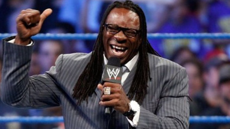 Booker T laughing