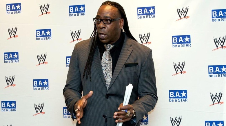 Booker T during a signing event in Sydney, Australia.