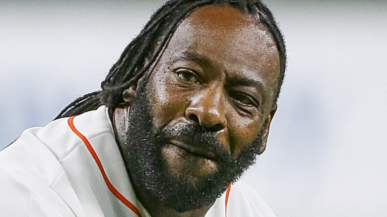 Booker T biting his lip