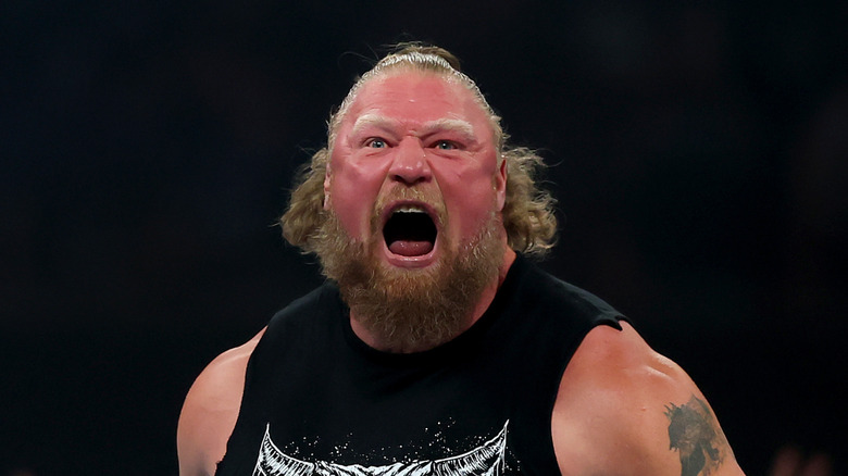 Brock Lesnar finding out he's named in a lawsuit over 40 times