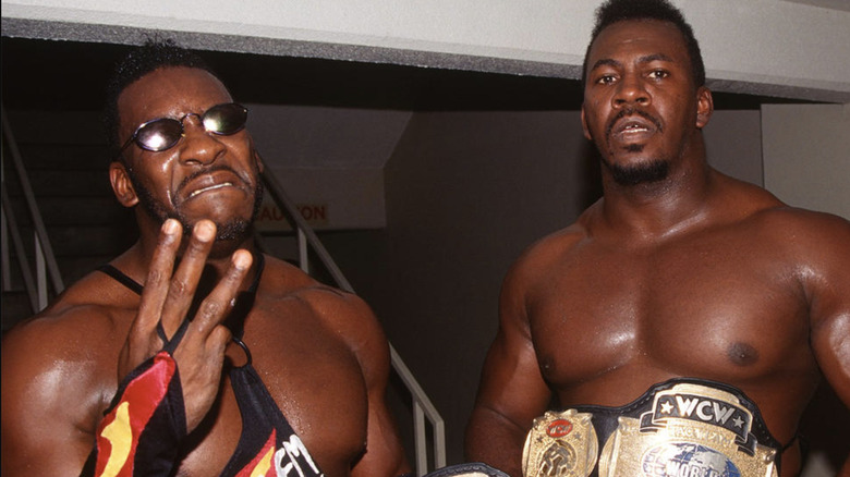 Harlem Heat celebrating