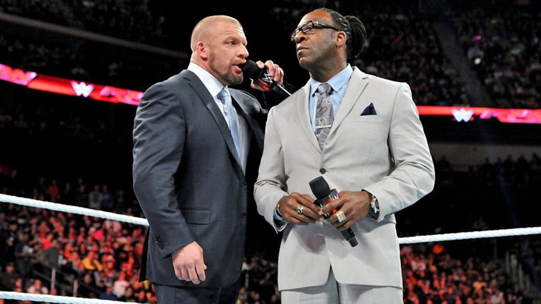 Triple H Speaks To Booker T On WWE Raw