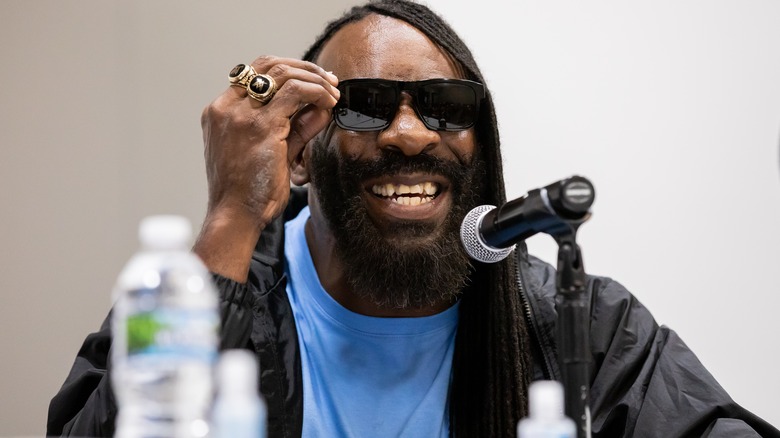 Booker T wearing suglasses