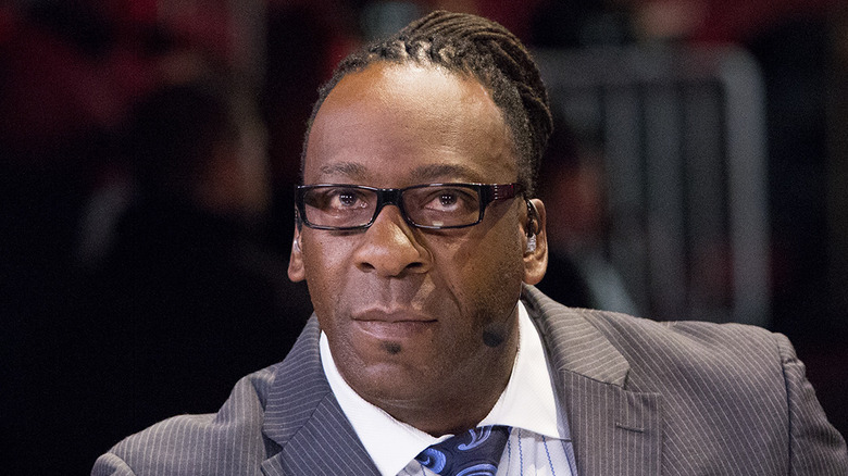 Booker T at the announce desk