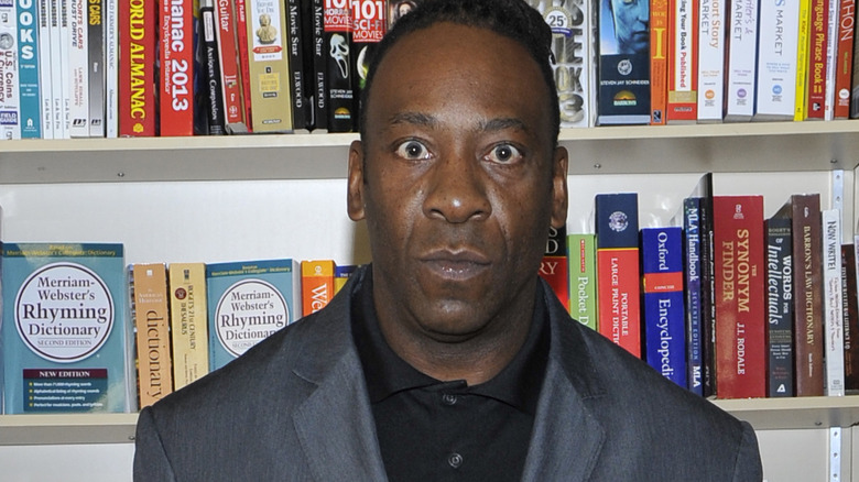Booker T looking serious