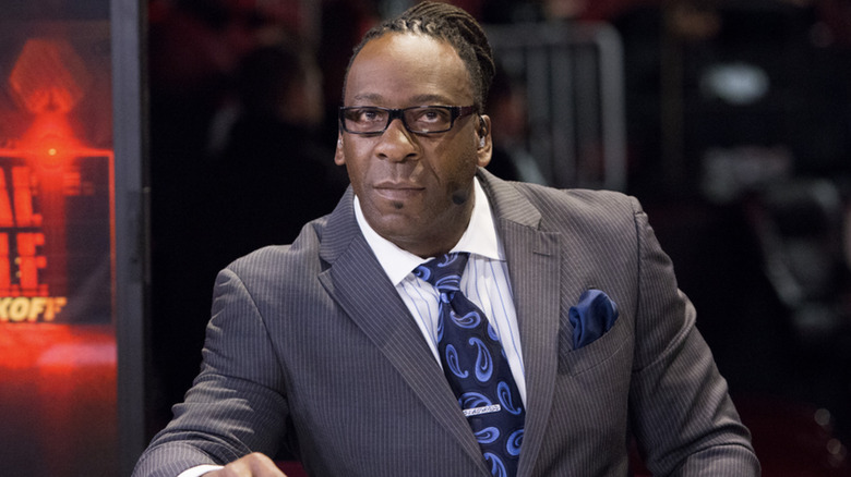 Booker T on a pre-show panel