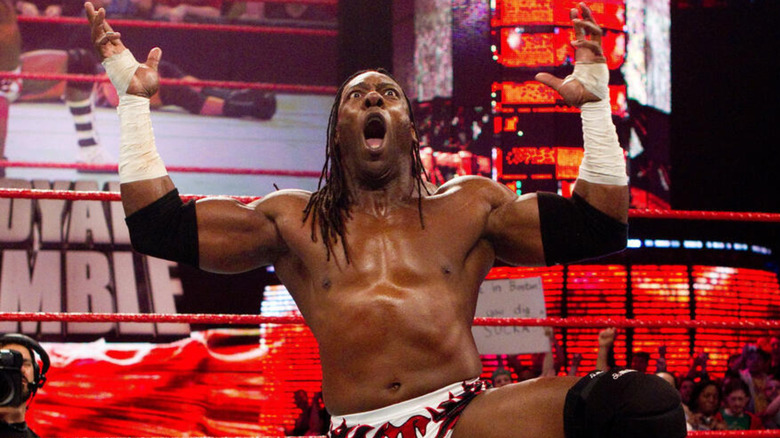 Booker T performing the spinaroonie 
