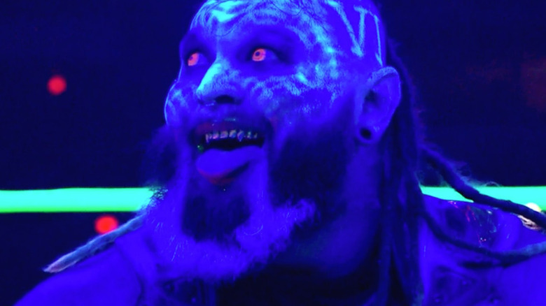 Bray Wyatt in the Pitch Black Match