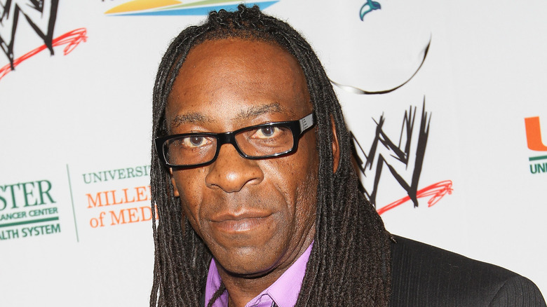Booker T on red carpet