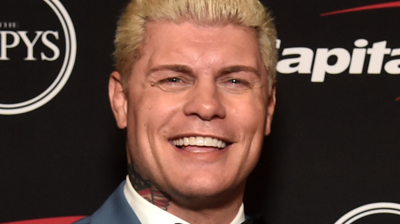 Cody Rhodes smiling