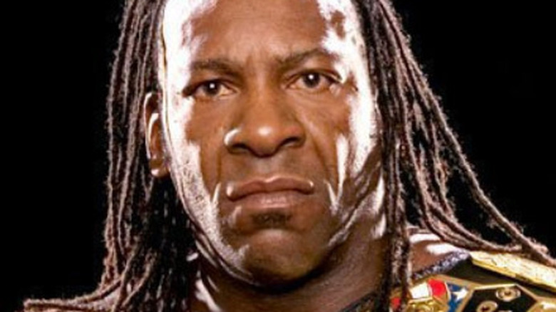 Booker T looking mad