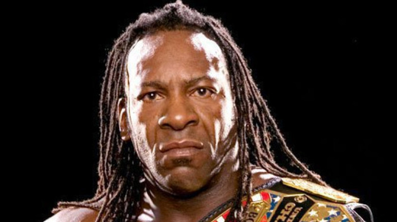 Booker T during his WWE career