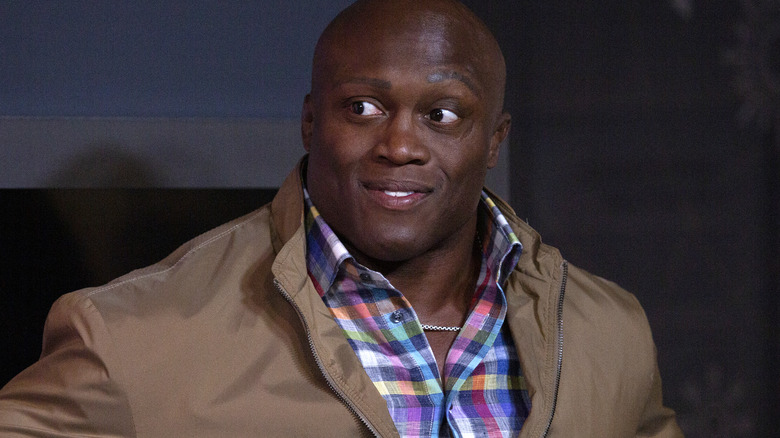 Bobby Lashley smiling