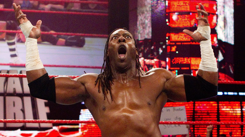Booker T about to do a spinaroonie