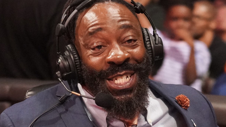 Booker T commentating