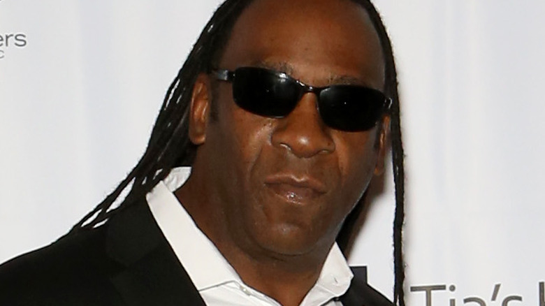 Booker T wearing sunglasses