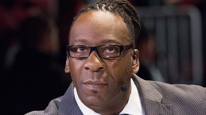 Booker T at the announce desk