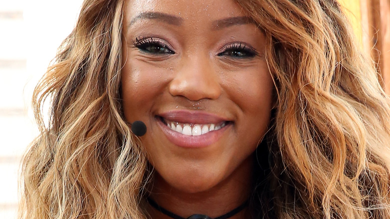 Alicia Fox smiling