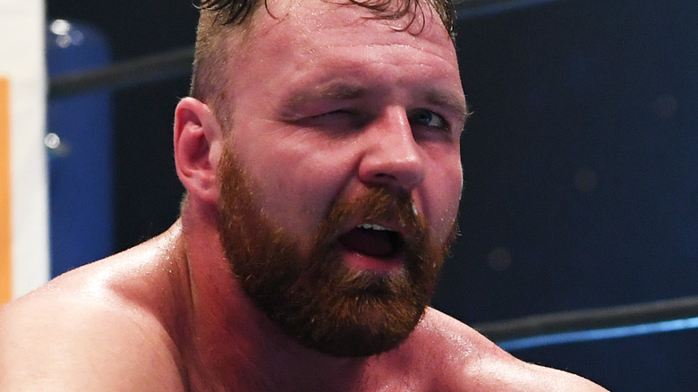 Jon Moxley winking