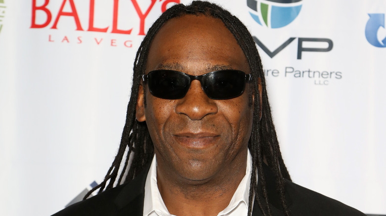 Booker T wearing sunglasses