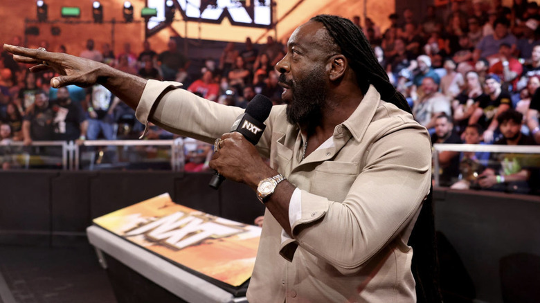 Booker T speaking