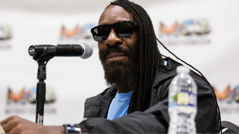 Booker T wearing sunglasses