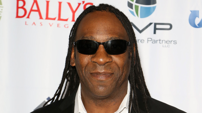Booker T rocking his "I'm ready to beat down the dirtsheets" shades