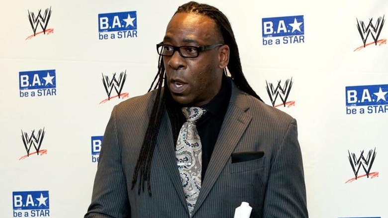 Booker T during a signing event in Sydney, Australia.