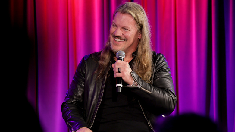 Chris Jericho smiling