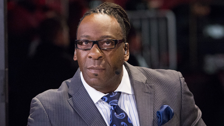 Booker T announcing