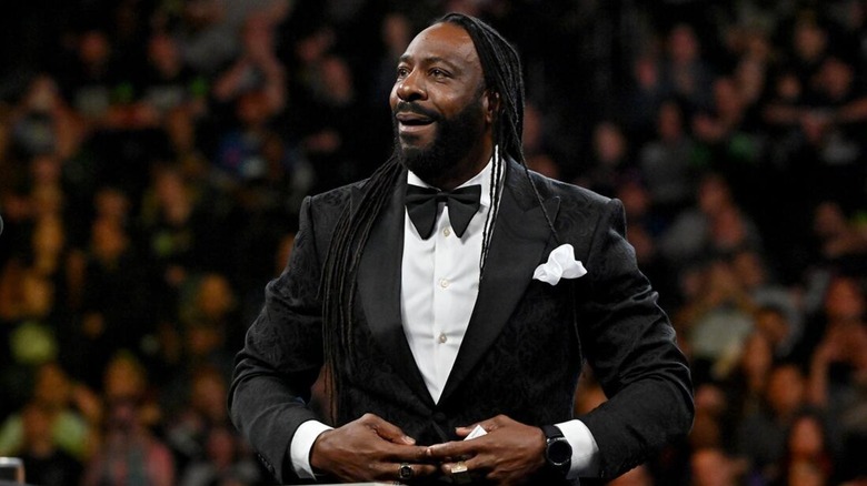 Booker T at the WWE Hall of Fame