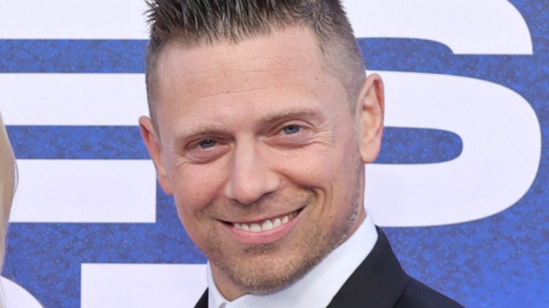 The Miz with a grin