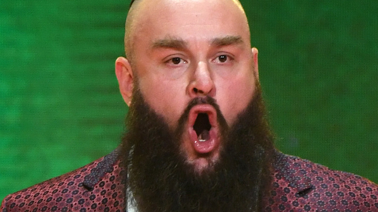 Braun Strowman speaking