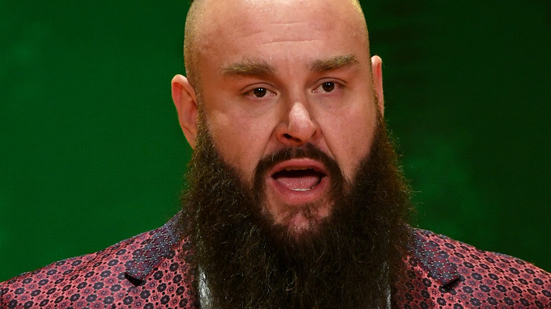 Braun Strowman speaking