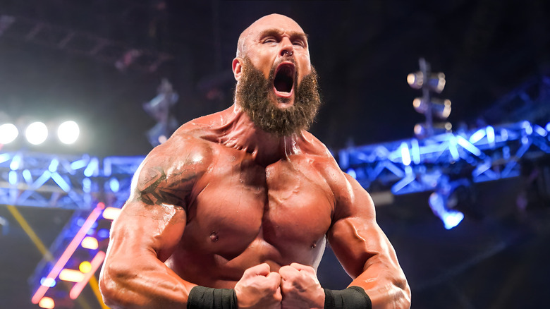 Braun Strowman screams