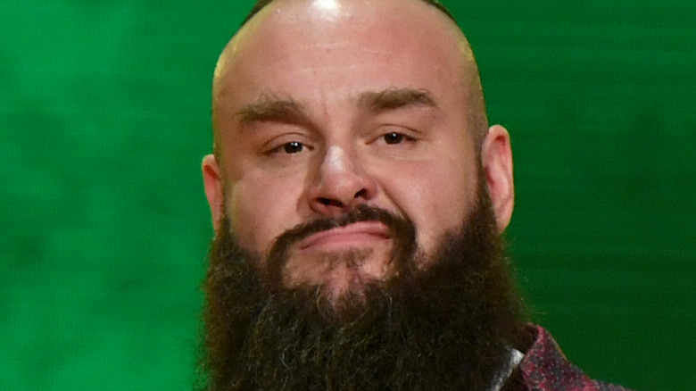 Braun Strowman posing