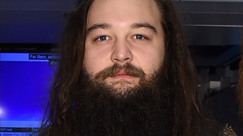 Bray Wyatt looking into camera