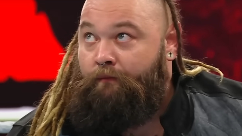 Bray Wyatt looking upwards